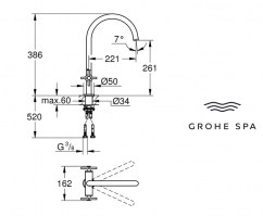 BIMANDO COCINA ATRIO GROHE SPA